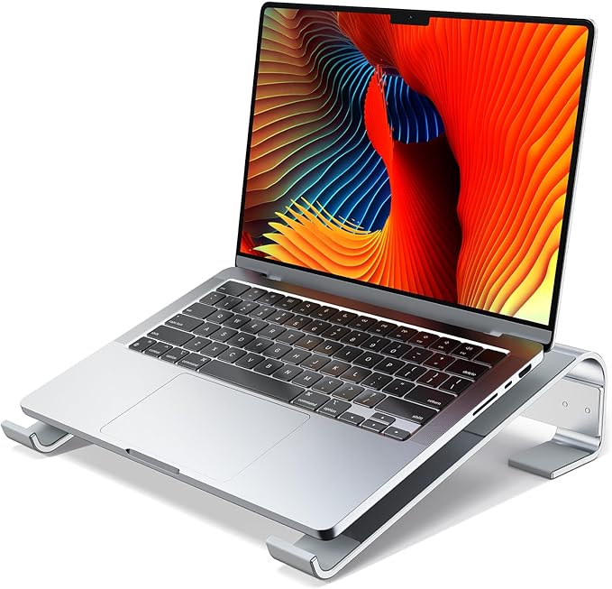 Laptop Stand for Desk, Aluminum Laptop Riser, Ergonomic Computer Stand by MOKURU