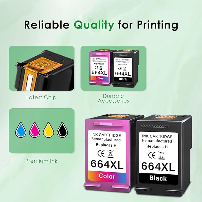 664XL Ink Cartridge Replacement - Image 2