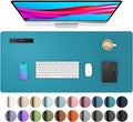 Aothia Leather Desk Pad Protector, Mouse Pad, Office Desk Mat, Non-Slip PU by Aothia