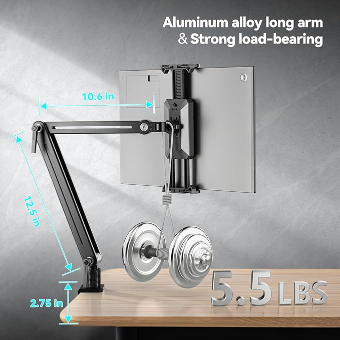 Portable Monitor Stand Desk Mount - Image 3