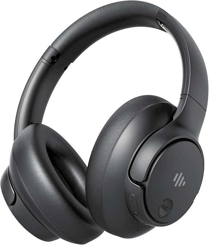Active Noise Cancelling Headphones, Wireless Over Ear Bluetooth Headphones by Unknown
