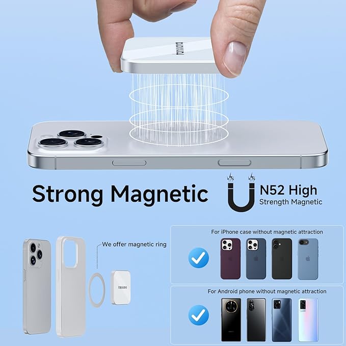 1TB Magnetic External SSD, 2000MB/s Type-C USB 3.2 Gen 2x2 Portable SSD - Image 2