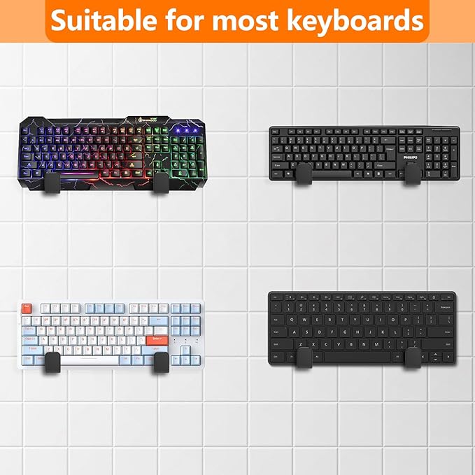 2-in-1 Keyboard Wall Mount - Image 5