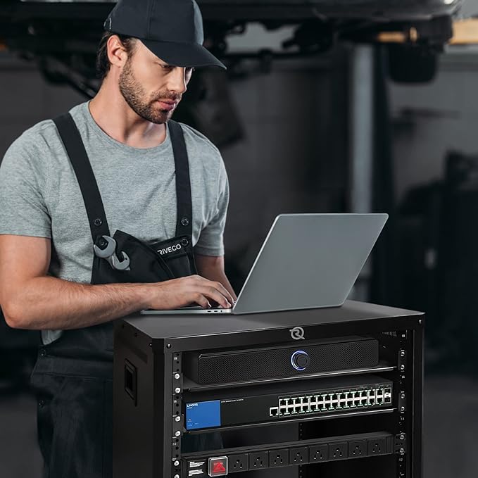 RIVECO 15U Network & Audio Rack - Image 6