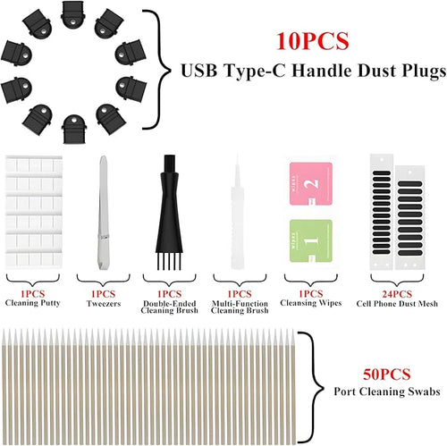 10PCS USB C with Grip Port Dust Plug, Easy Grip Dust Plug Cover, Type-C Dust - Image 2