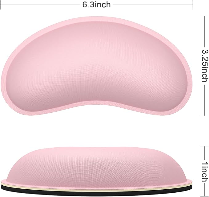 Dapesuom Mouse Wrist Rest, Cute Ergonomic Memory Foam Mouse Wrist - Image 6