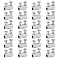 Biaungdo 24 Pcs Stainless Steel Wire Rope Cable Clamp, Adjustable New Upgrade by Biaungdo