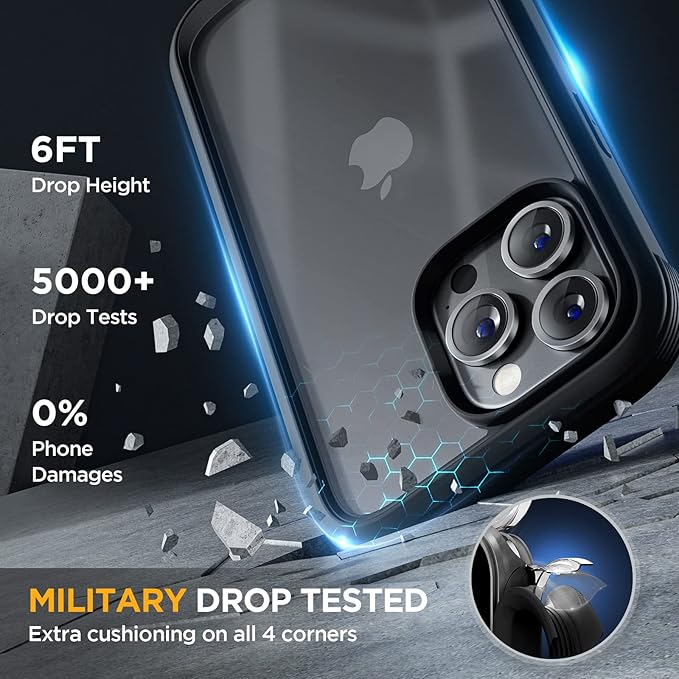 Miracase Glass Series Designed for iPhone 14 Pro Max Case 6.7 Inch, Upgrade - Image 5