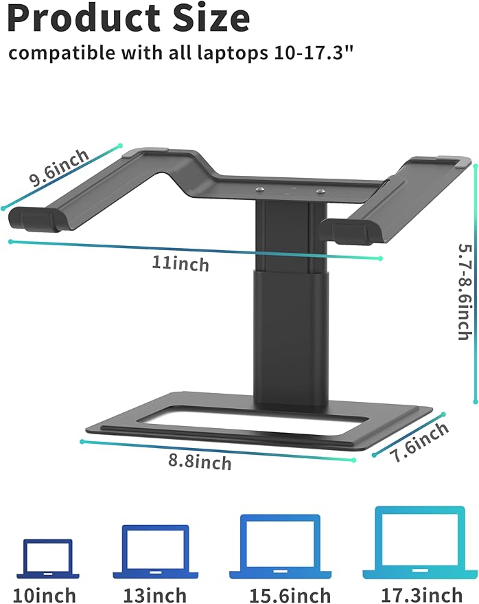 SOUNDANCE Adjustable Laptop Stand - Image 2