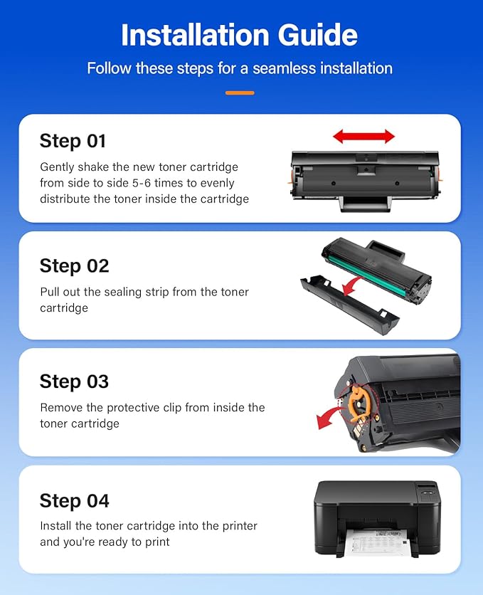 MLT-D104S Toner Cartridge Black 2-Pack High-Yield Replacement - Image 4