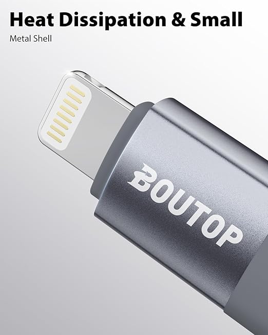 USB C to Lightning Adapter Support 36W PD Fast Charging - Image 6