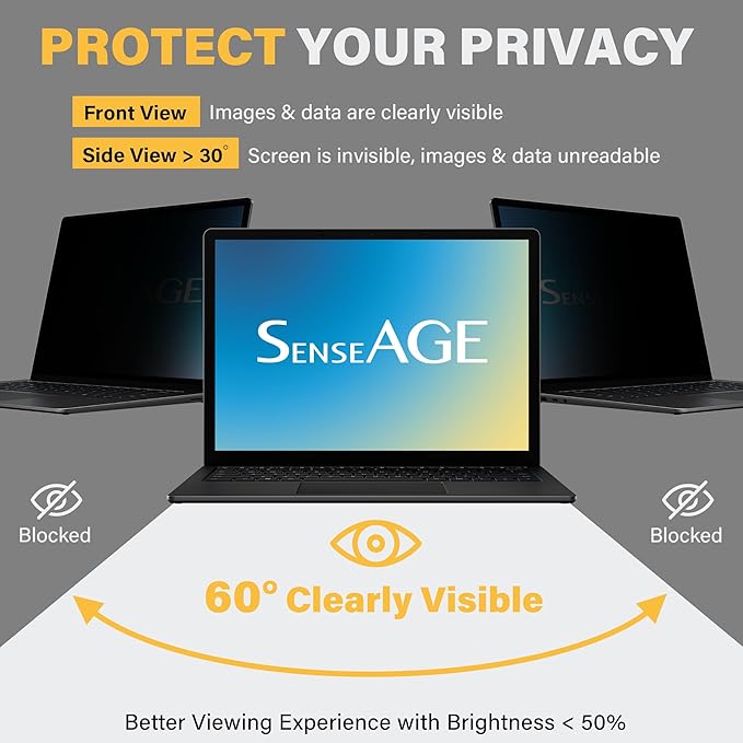 SenseAGE Magnetic Privacy Screen Protector - Image 4