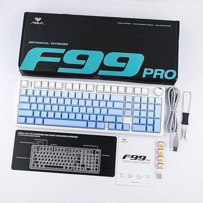 EPOMAKER X Aula F99 PRO Wireless Gaming Keyboard - Image 8