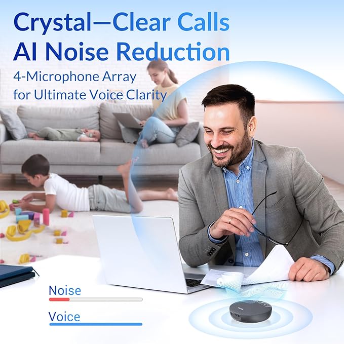 Bluetooth Conference Speakerphone - Image 3
