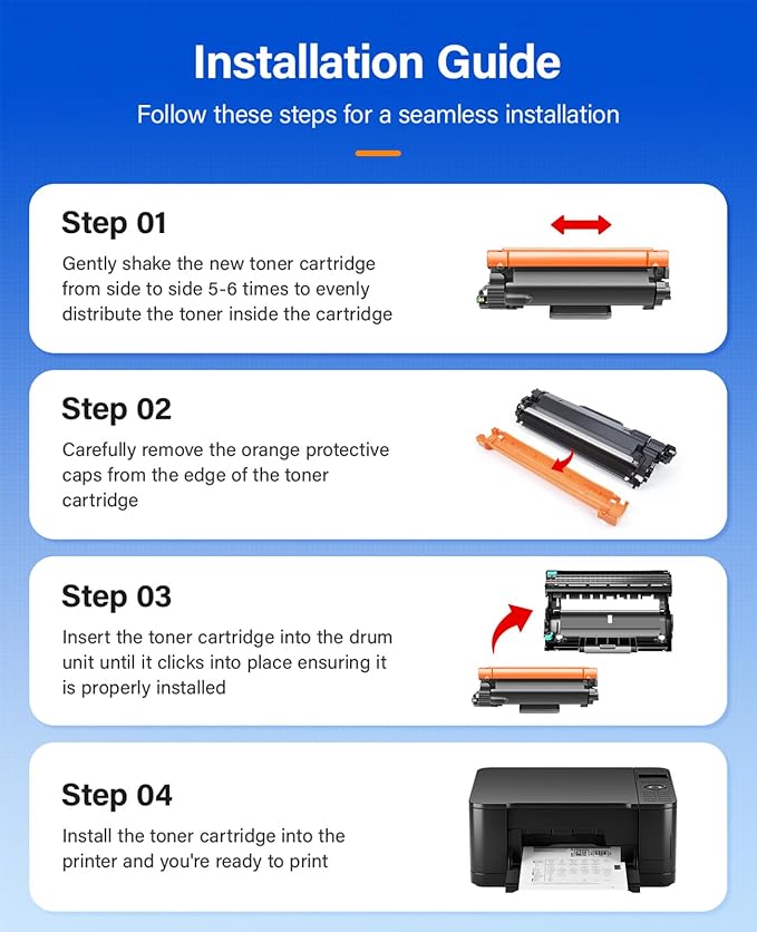 TN830XL Toner Cartridge Black 2-Pack High Yield Replacement - Image 4