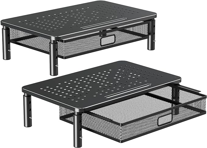ELIVED 2 Pack Monitor Stand Riser by ELIVED