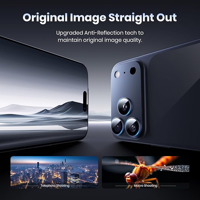 Hoerrye for iPhone 17 Pro Max Camera Lens Protector - Image 4