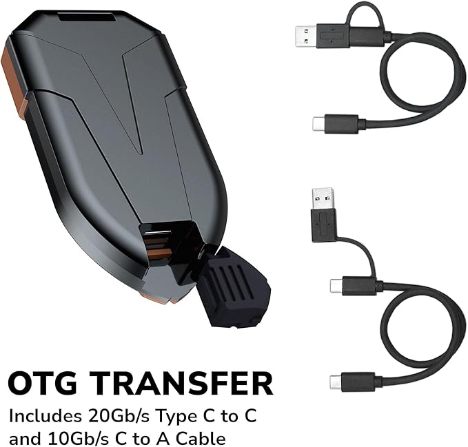 DATO External SSD 4TB, External Solid State Drive Portable SSD External USB 3.2 - Image 7