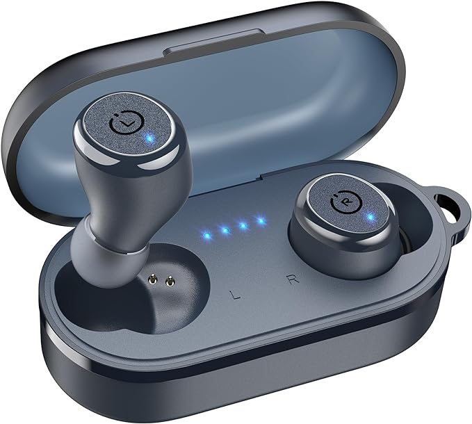 TOZO T10 Wireless Earbuds Bluetooth 5.3 Headphones, App Customize EQ, Ergonomic by TOZO