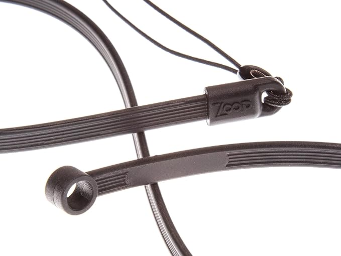 ZoopLoop Black Silicone Scratchproof 20.75in Tether - Image 3