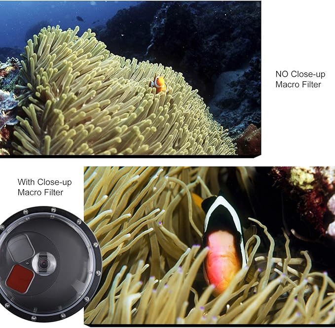 Dome Port for GoPro Hero 8 Black, Dome Port Lens - Image 6