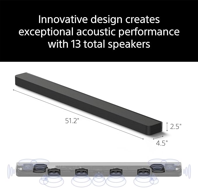 Sony BRAVIA Theater Bar 9 Sound Bar and SA-SW5 Wireless Subwoofer - Image 3