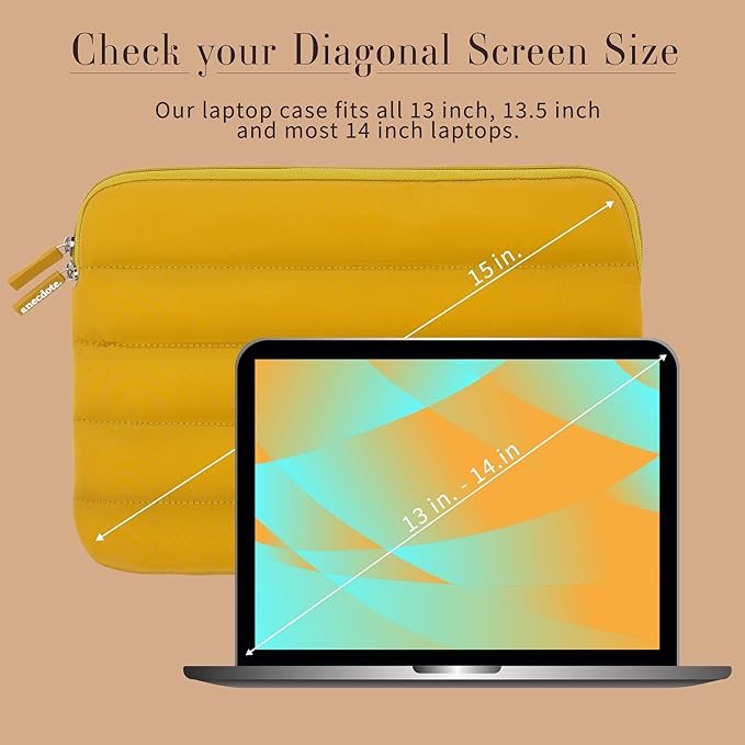 ANECDOTE Laptop Case 13-14 Inch – A Perfect Laptop Sleeve That is Compatible - Image 3