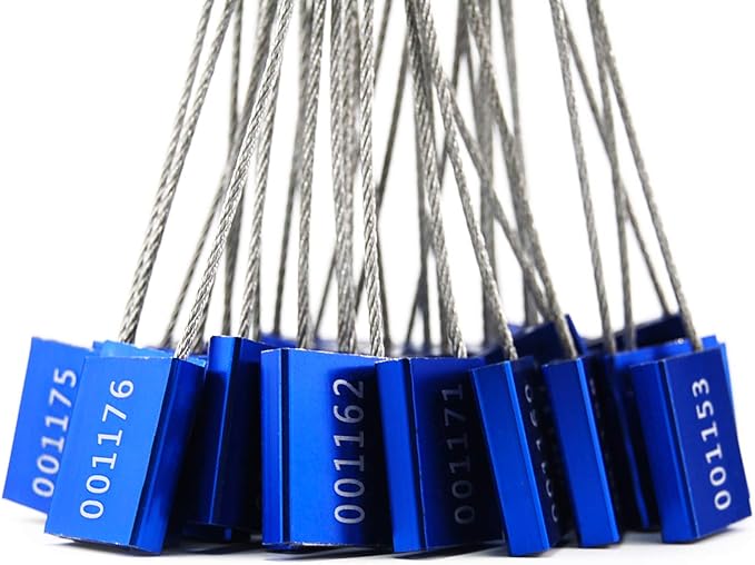 High Security Cable Seals Metal Container Seals Pull Tight Alumium Shipping - Image 4