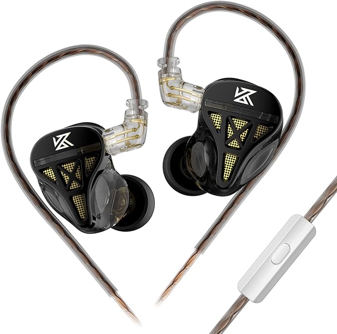 KZ DQS 1DD Earphones Wired in-Ear Headphones by HHIFIHEAR