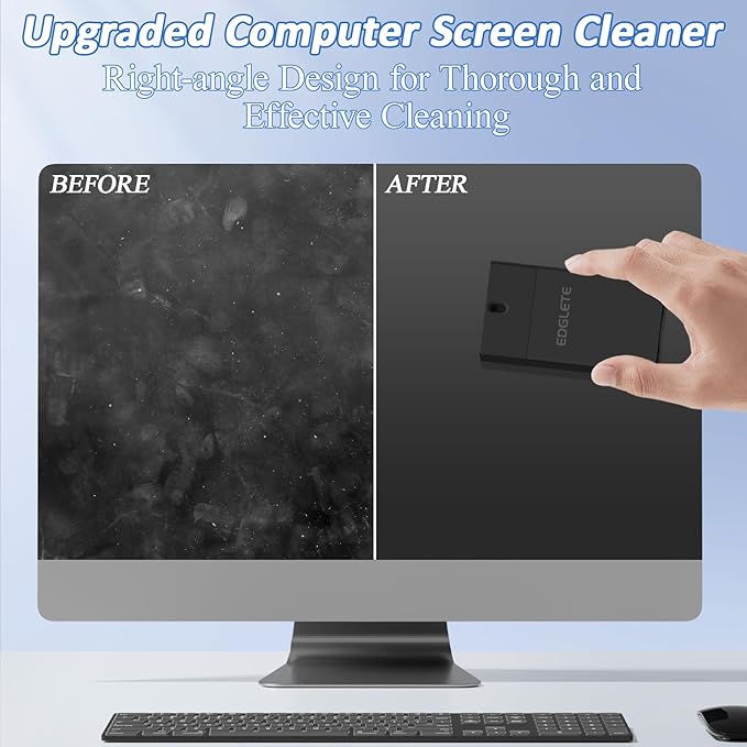 Computer Screen Cleaner Spray and Wipe, Streak-Free Car Screen Cleaner - Image 2