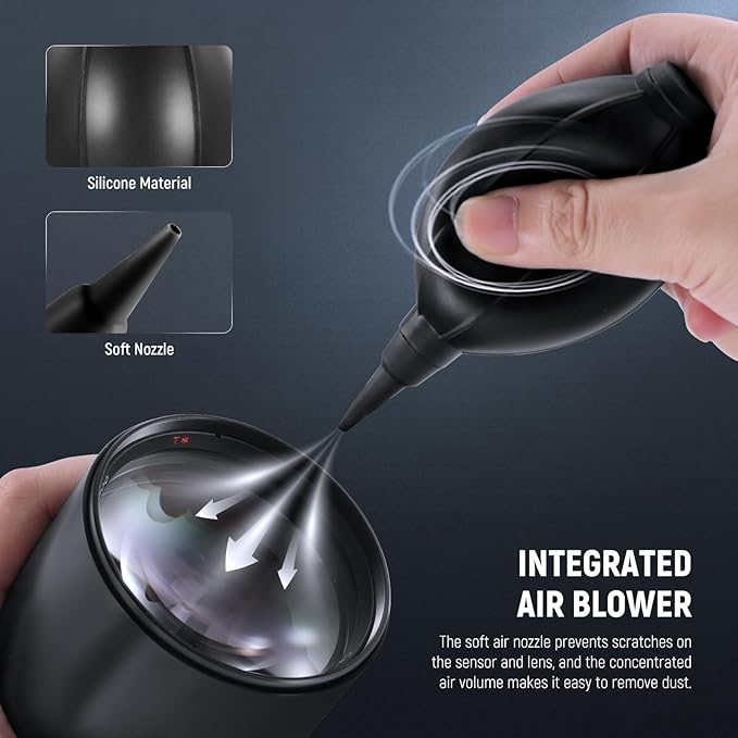 NEEWER 16 in 1 Camera Lens Cleaning Kit, 1x Brush + 1x Air Blower + 1x Cleaning - Image 2