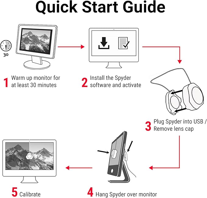 Datacolor Spyder Monitor Calibration Tool: Ensures Accurate & Consistent Color - Image 8
