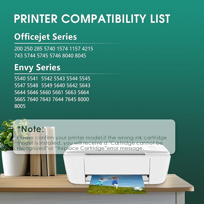 62XL 62 XL Ink Cartridges Black and Color - Image 2
