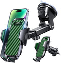 VANMASS True Military-Grade Car Phone Holder Strongest Suction & Clip Cell by VANMASS
