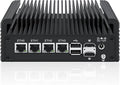 Firewall Micro Appliance Core N150, 4xi226-V 2.5G Fanless Mini PC, 2*NVMe 2*SATA by FakestarPCMiniPC