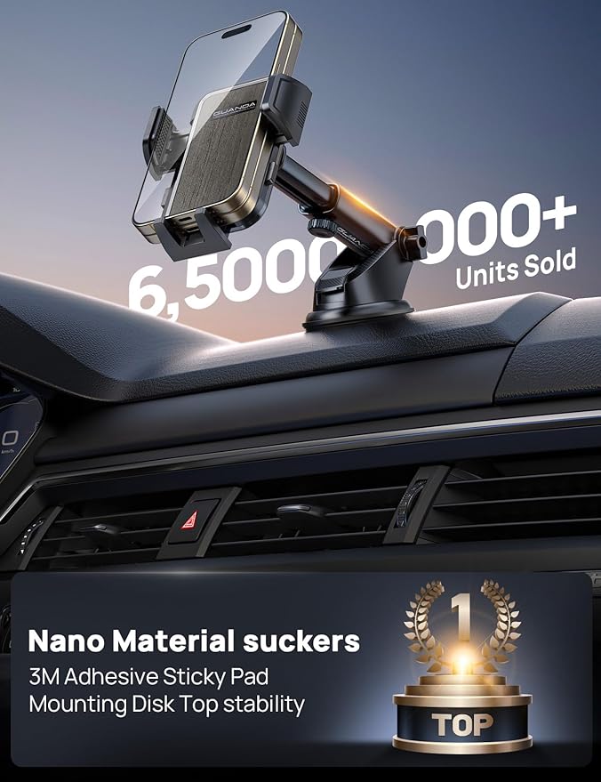 Dashboard Phone Holders for Your Car Phone Holders for Your Car, Non-Slip - Image 2