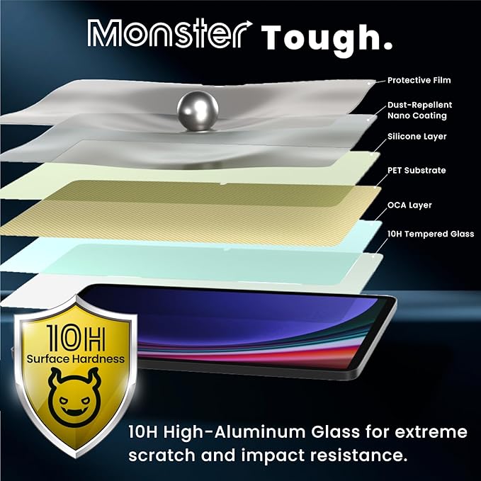 BELLEMOND Tempered Glass Screen Protector - Image 6