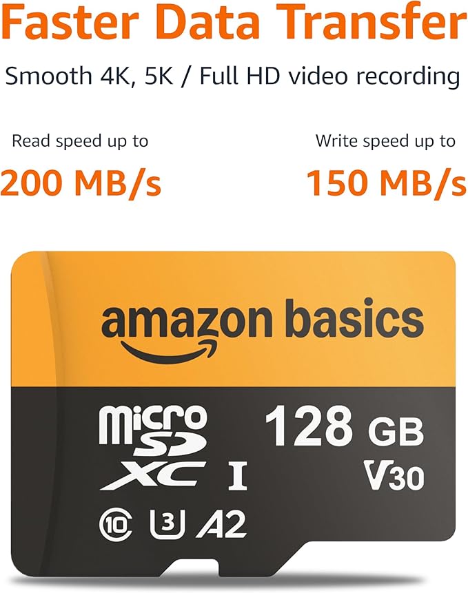 Amazon Basics 128GB microSDXC Card - Image 2