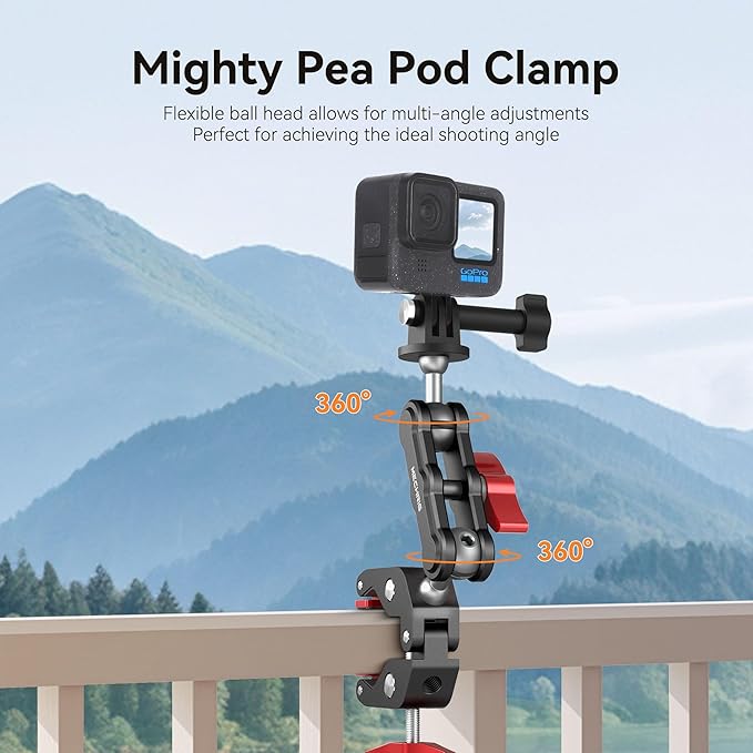 Camera Clamp Mount & 360°Ball Head Magic Arm - Image 6