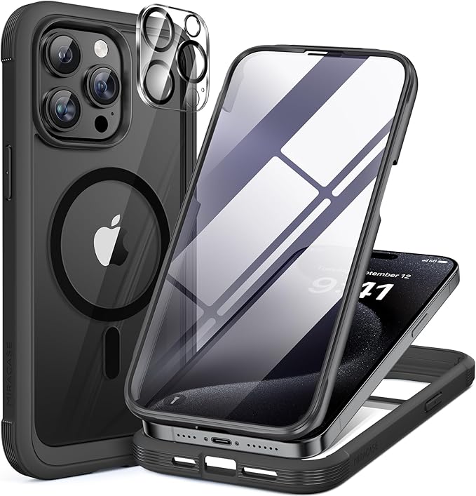 Miracase Magnetic for iPhone 12 Pro Max Case Full-Body Phone case by Miracase
