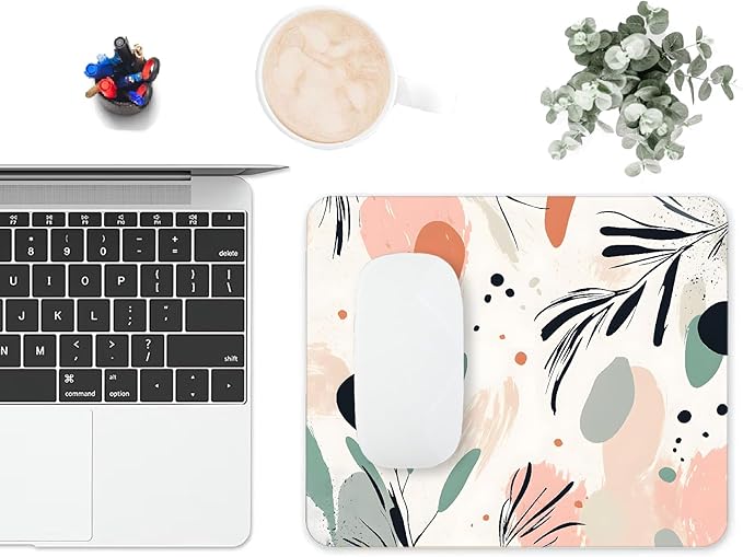 Mouse Pad, Cute Aesthetics Art Boho Mouse Pads - Image 6