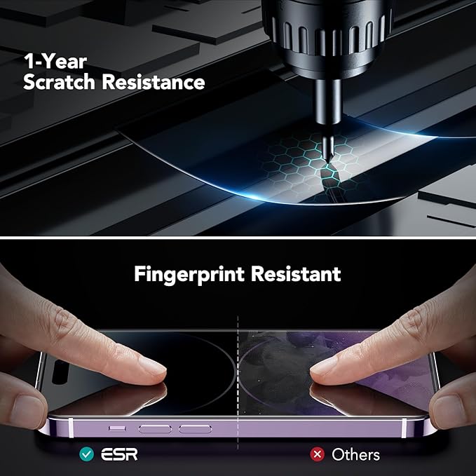ESR 3 Pack for iPhone 14 Pro Max Privacy Screen Protector, Anti-spy - Image 7