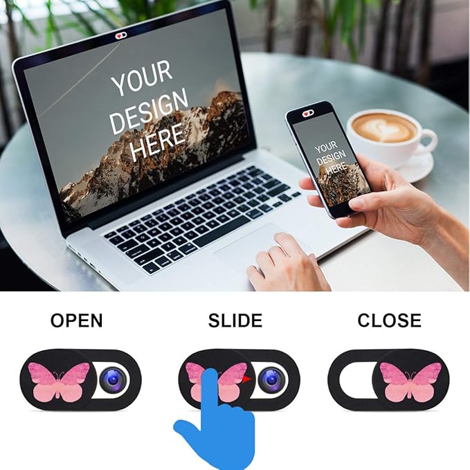 Laptop Camera Cover Slide 3 Pack Ultra Thin Slide Laptop Camera Cover - Image 3