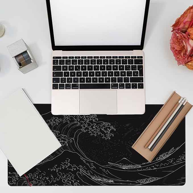Desk Mat, Extended Big Computer Keyboard Mouse Pad - Image 7
