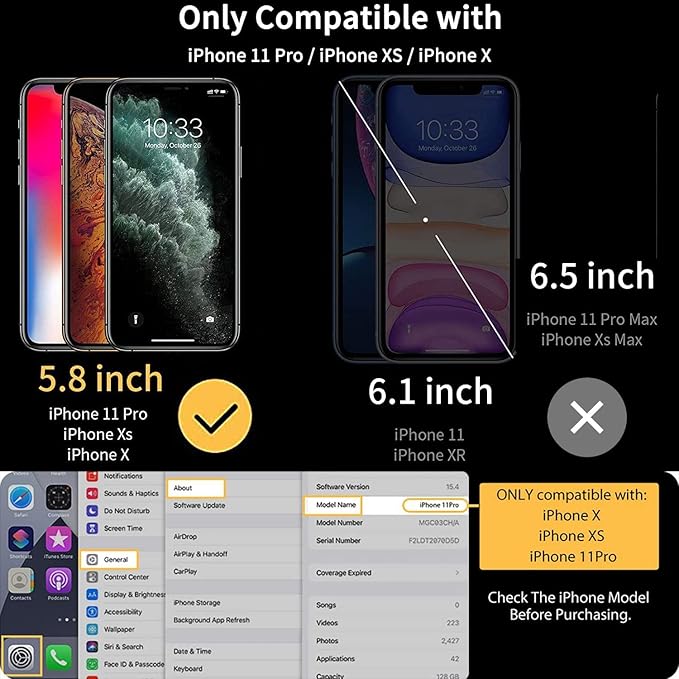 UNBREAKcable iPhone 11 Pro Screen Protector, 2.5D Double Defense Series Premium - Image 6