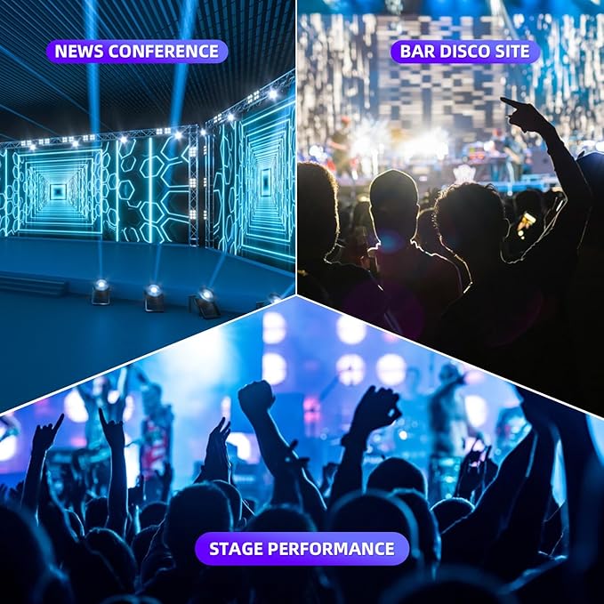 DJ Lights Stand 2 Pack, Heavy Duty DJ Stand, Portable Par Can Tripod Stage - Image 9