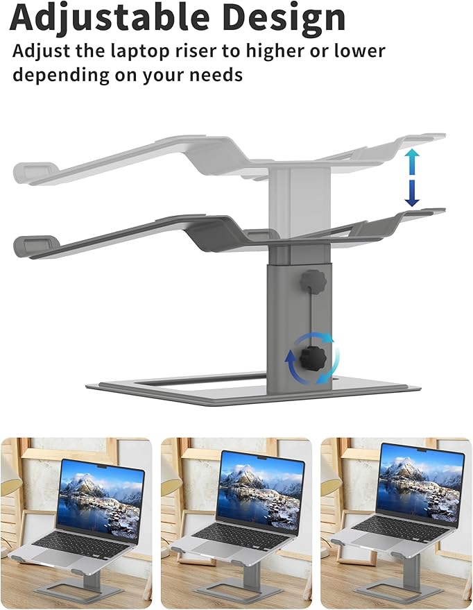 SOUNDANCE Adjustable Laptop Stand - Image 3