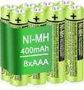 8 Pack BK-40AAABU Ni-MH AAA Rechargeable Battery by TrianglePatt