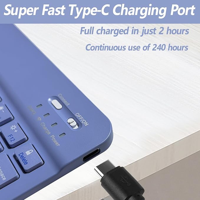 Keyboard Case for iPad 11th 10th Generation - Image 5