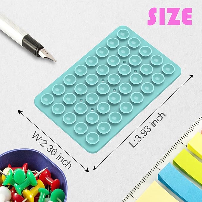 Silicone Double Sided Suction Phone Case Mount, Detachable Hands Free & Strong - Image 5